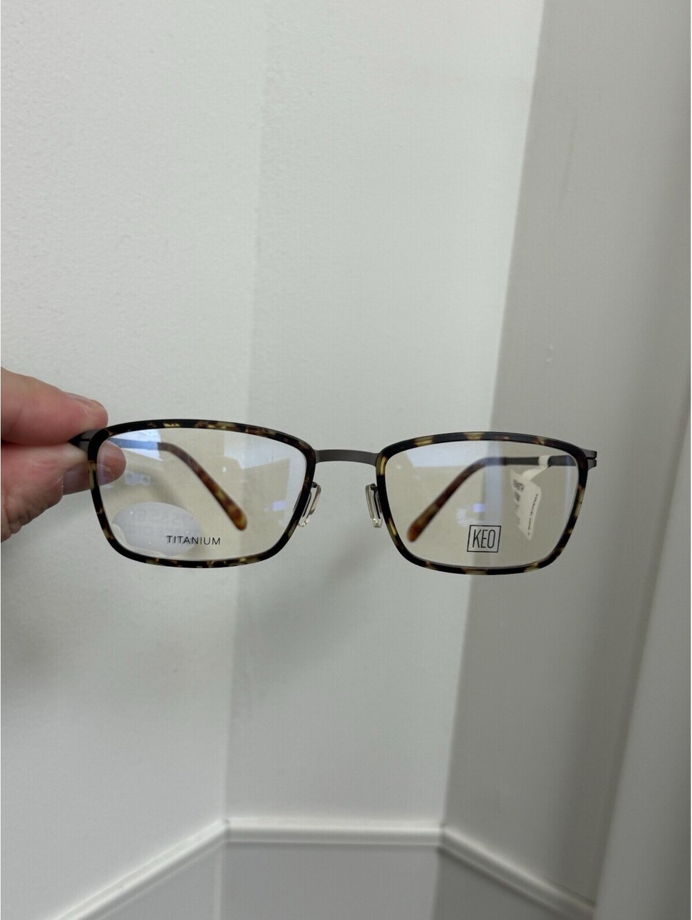 Kenneth Cole Eyeglasses Tortoise 52-19-143 Spring Hinge